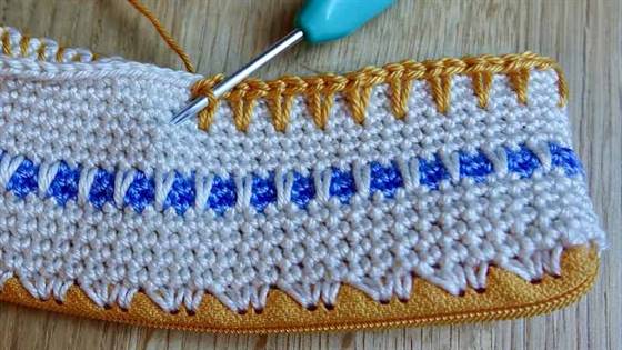 Tiefergestochene Maschen häkeln