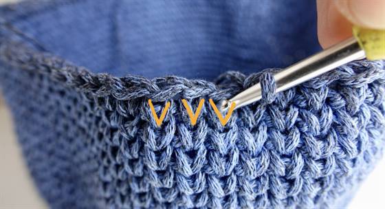 Häkeln im Strickstich-1