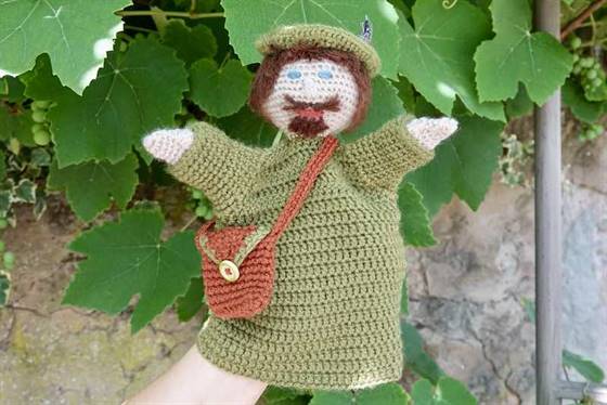 Handpuppe: Der Jäger