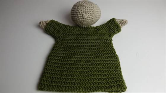 Jäger Handpuppe nach Grundanleitung