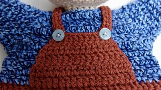 Träger annähen vorne