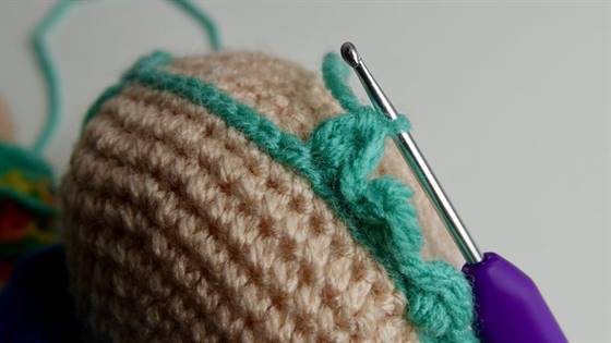 Mütze - Büchelmaschen 2