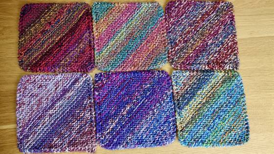 Quadrate anordnen quer