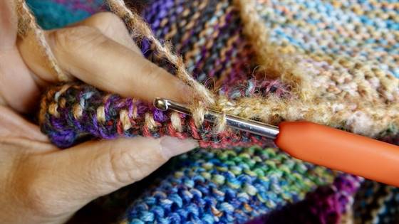 Restedecke Rückseite