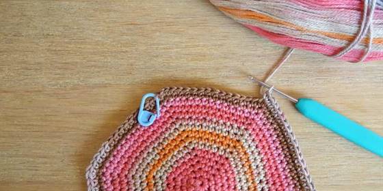 Spiralrunden für den Taschenboden