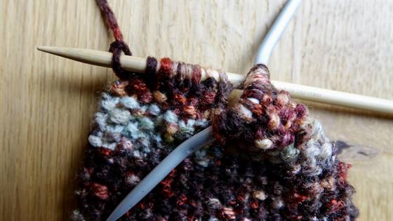 Stirnband verzopfen mit Zopfnadel