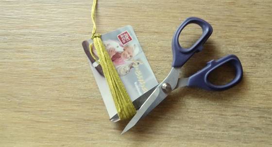 Tassel selber machen - Schritt 1