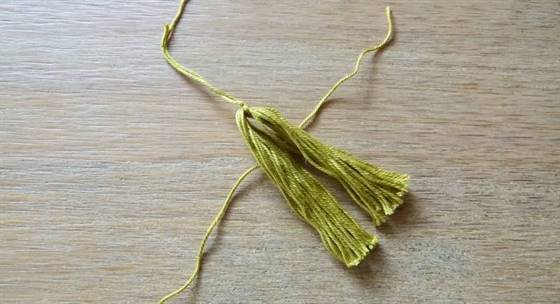 Tassel selber machen - Schritt 2