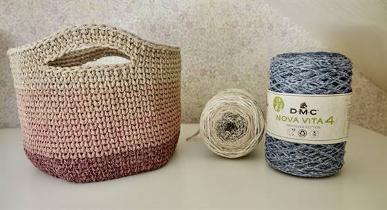 Häkelkörbchen aus Nova Vita 4