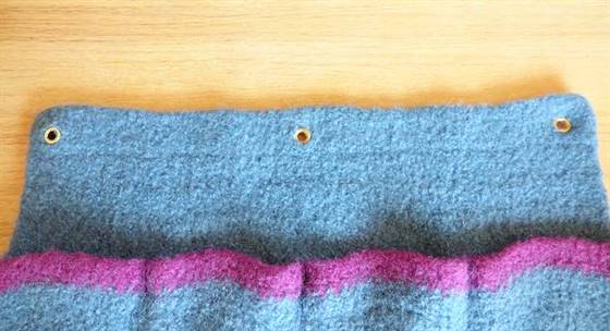 Ösen zur Wandbefestigung anbringen